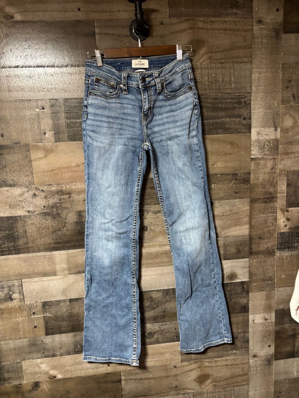Shyanne Light Blue Boot Cut Jeans 28R Ladies